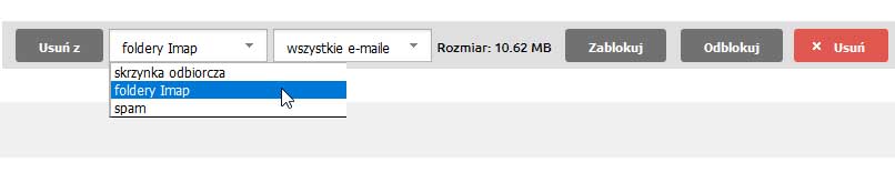 Foldery IMAP